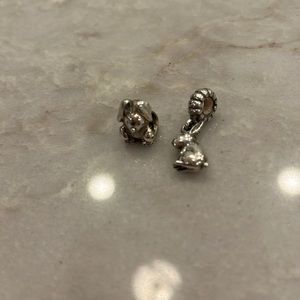 Authentic Pandora Sterling Silver Bunny Beads